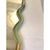White Wave Mirror in Green and Gold Torchon by Simoeng For Sale - Image 8 of 11