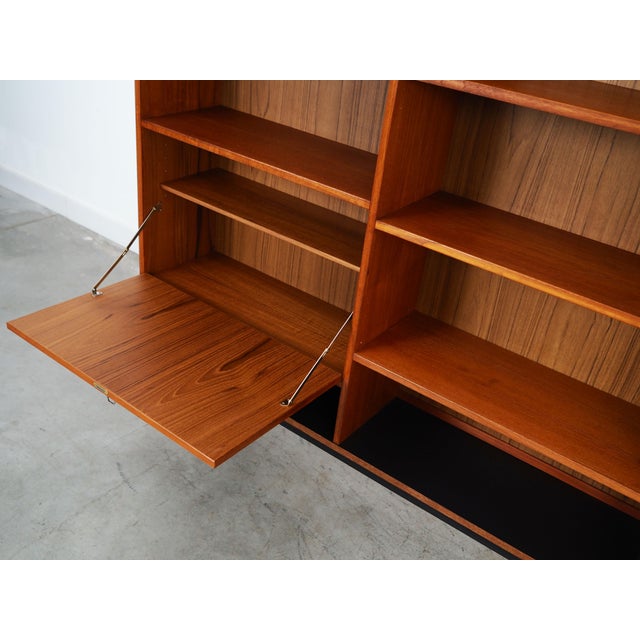 Danish Teak Bookcase, 1970s For Sale - Image 10 of 13