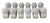 This is a beautiful set of 12 vintage white ceramic seashell napkin rings from the 1980s. Made in the Philippines, this...