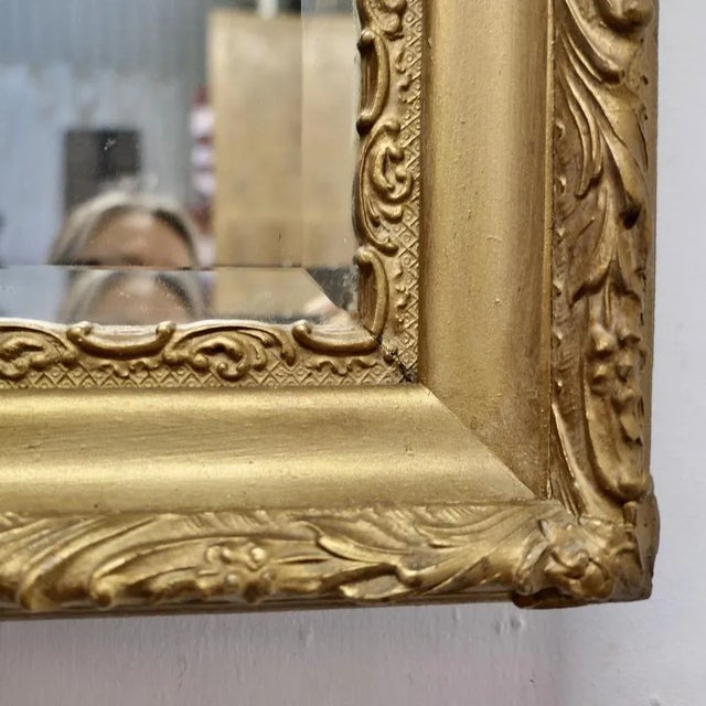 Antique Gilt Wall Mirror, 1890s For Sale - Image 5 of 7