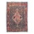 1920s Halvai Bidjar with ASYMMETRICAL Harshang Medallion Rug 3.8 x 5.2 For Sale