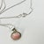 1970s Vintage Southwestern Boho Chic Judith Jack Sterling & Pink Rhodochrosite Pendant Necklace - 16” For Sale - Image 11 of 12