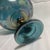 Glass 1960s Indiana Garland Teardrop Carnival Glass Iridescent Large Pedestal Compote For Sale - Image 7 of 7