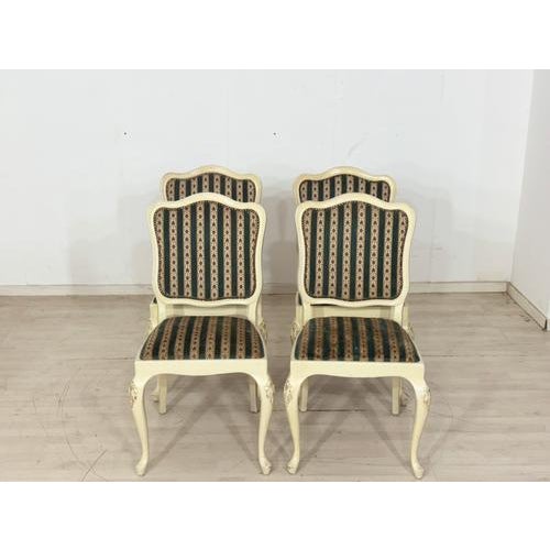 Wood Vintage Chippendale Chairs, 1920, Set of 5 For Sale - Image 7 of 17