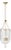 Regina Andrew Roxie Fluted Glass Pendant, Natural Brass For Sale