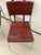 Vintage Ginger Cognac Leather and Chrome Dining Chairs from Fasem, Italy, 1980s, Set of 3 For Sale - Image 4 of 10