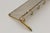 Gold Mid-Century Wall Coat Rack in Perforated Metal, 1950s For Sale - Image 8 of 18