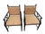 Mid 20th Century Set 4 Faux Bamboo Armchairs For Sale - Image 16 of 18