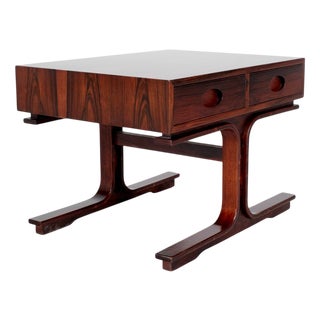 Model 554 Coffee Table attributed to Gianfranco Frattini for Bernini, Italy, 1950s For Sale