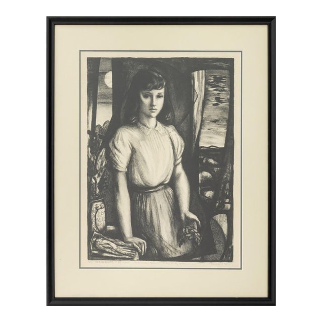 Benton Spruance "Ecclesiastes Essay V" Lithograph For Sale