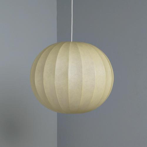 1960s Cocoon Pendant Lamp by Frits Friedel Wauer for Goldkant Leuchten, 1960s For Sale - Image 5 of 12