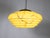 Mid-Century Modern Art Deco Ceiling Lamp in Opal Glass, 1920s For Sale - Image 3 of 13