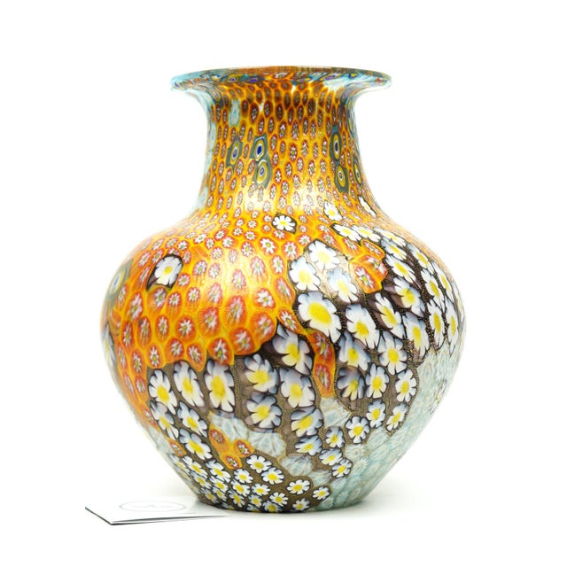 Murrina Millefiori Glass Vase by Urban for Made Murano Glass, 2021 For Sale - Image 9 of 10