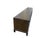 1960s Henredon "Custom Folio Three" 102" Modular Brutalist Credenza / Media Console For Sale - Image 9 of 16