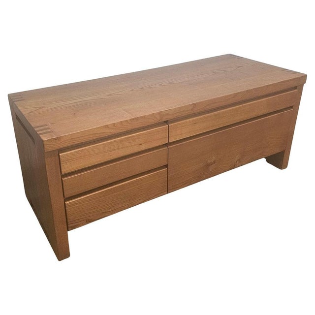 Model R14 Chest of Drawers in Elm by Pierre Chapo, France, 1975 For Sale - Image 16 of 16