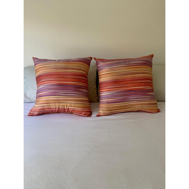 Missoni Home Large Decorative Pillows Pair Chairish
