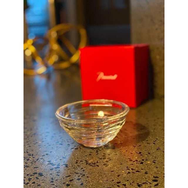 2010s Baccarat Harc Harcourt Small Crystal Serving Candy or Trinket Bowl For Sale - Image 5 of 5