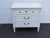Dixie French Shabby Chic Painted Nightstand Side End Table 6572 For Sale - Image 9 of 11