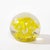 Mid-Century Modern Mid-Century Hand-Blown Murano Glass Paperweight W/ Yellow Trumpet Motif For Sale - Image 3 of 8