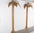 Large Palm Wall Light in Rattan For Sale - Image 9 of 15