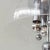 Silver Space Age Sputnik Half-Globe Pendant Lamp, 1970s For Sale - Image 8 of 14
