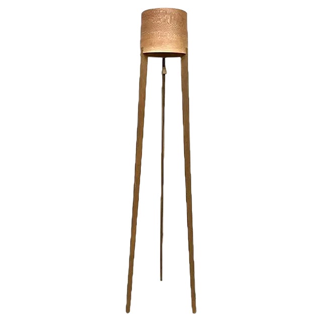 Dutch Tripod Floor Lamp by Erik Hatters For Sale