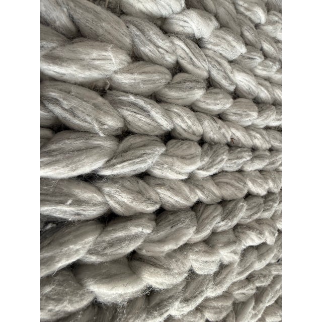 11ft 9in × 14ft 7in Exquisite Rugs Arlow Collection Handwoven Textured Poly Blend Area Rug For Sale - Image 11 of 12
