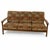 Vintage 3-Seater Sofa with Teak Frame from the 1960s This beautiful vintage 3-seater sofa from the 1960s combines an...