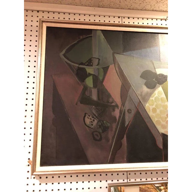 Signed 1974 Oil Painting on Canvas, "Lemons in Low Key" by Sam Stetson For Sale In New York - Image 6 of 11