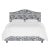 Give your interior a lift with the Bed. Featuring the delicate curves of a classic camelback design, with subtle nailhead...