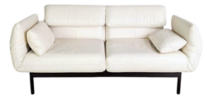 Plura 2-Seater Sofa in Light Beige Leather from Rolf Benz