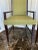 Michael Berman Limited Nora Dining Chairs in Green- Set of 2 For Sale - Image 12 of 12