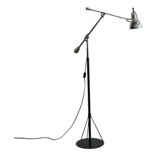 1970s Architectural Counter Balance Floor Lamp For Sale