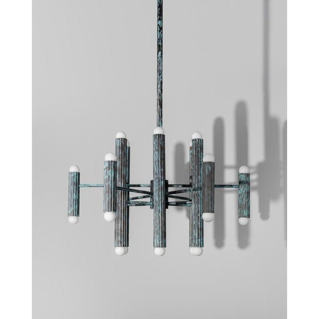 Gold Vesta Round 24 Pendant Light by Schwung For Sale - Image 8 of 18
