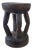 African Vintage Carved Wood Milk Stool Hehe Gogo People Tanzania 13.75" H For Sale