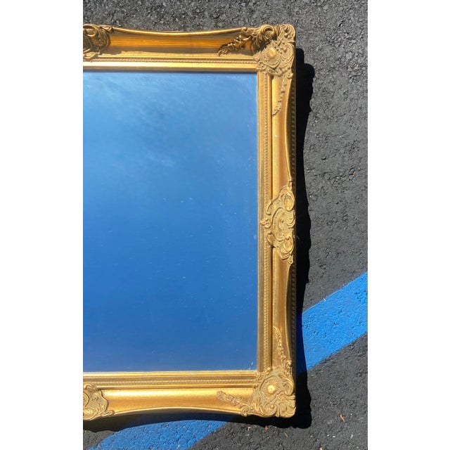 Italian Baroque Style Giltwood Mirror For Sale In Los Angeles - Image 6 of 7