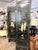 Stunning vintage Chinese black lacquer 4-panel folding screen, circa 1970s-1990s. Features intricate hand-painted...