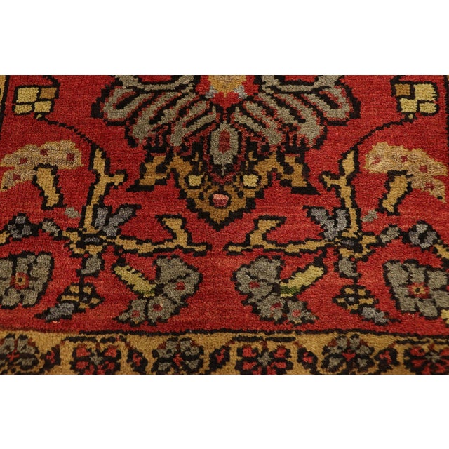 Vintage Turkish Yastik Rug - 01'10 X 03'02 For Sale - Image 4 of 8