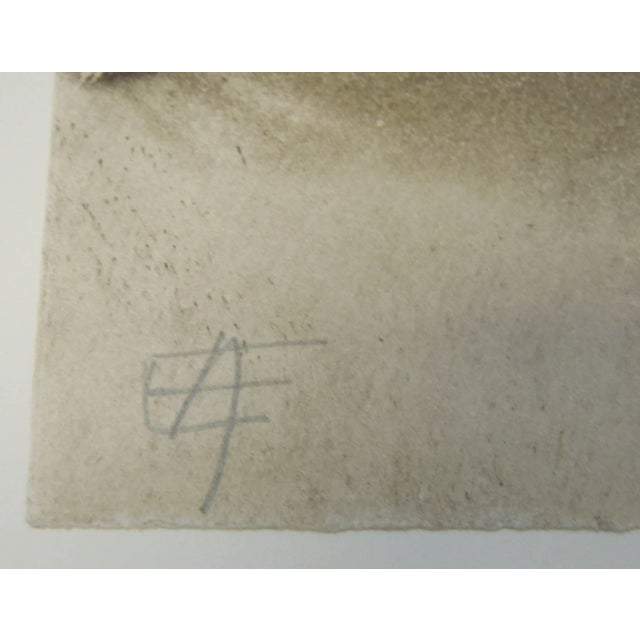 1970s Gilou Brillant Etching "Mention Inotile" For Sale - Image 5 of 7