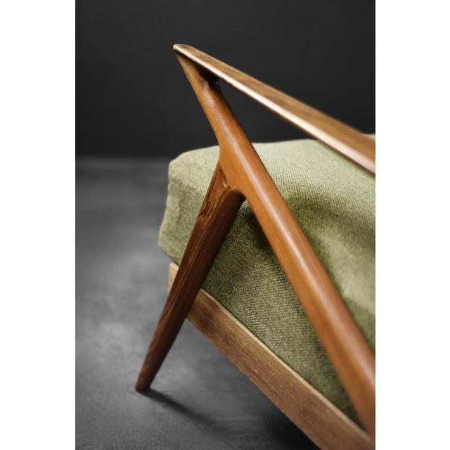 Vintage Danish Three-Seater Z-Sofa by Poul Jensen for Selig Furniture, 1950s For Sale - Image 15 of 18