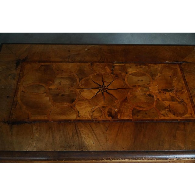 Danish Baroque Style Writing Desk, 1920s For Sale - Image 13 of 17