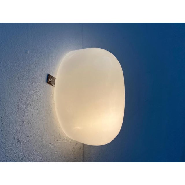 Mid-Century Modern Mid-Century German Minimalist Wall Glass Lamp from Bur, Bünte & Remmler Leuchten, 1960s For Sale - Image 3 of 18