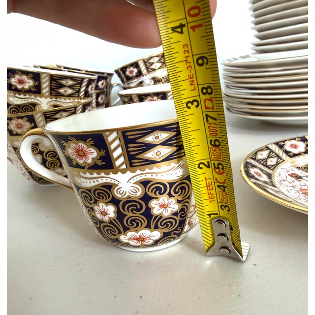 Curated Royal Crown Derby Mix-and-Match Tea Service for 12 - 36 pcs For Sale - Image 12 of 12