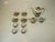 7 Pc. Set Tea Pot Sugar Bowl Cups Saucers Porcelain Antique Japanese Kutani Eggshell Porcelain Lithophane Geisha - 11 pcs For Sale - Image 15 of 18