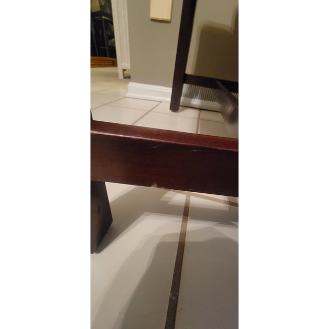 1930's-1940's Chippendale Style Ladder Back Armchairs- A Pair For Sale - Image 4 of 18