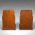 1930s 1930s Pair of Vintage English Oak Decorative Bookends For Sale - Image 5 of 9