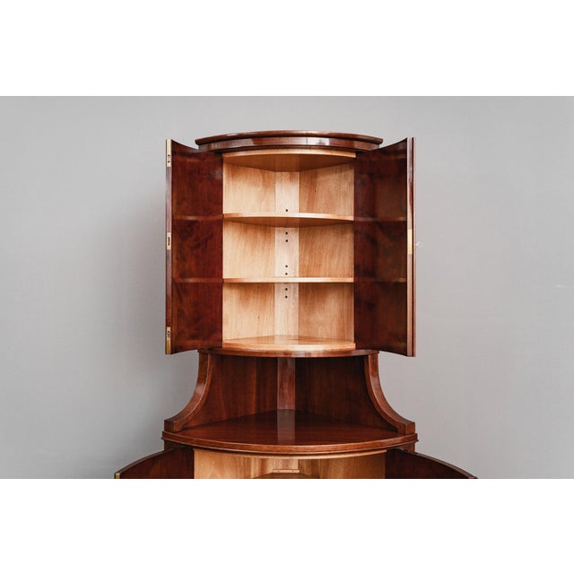 Corner Cabinet in Biedermeier Style For Sale - Image 14 of 18