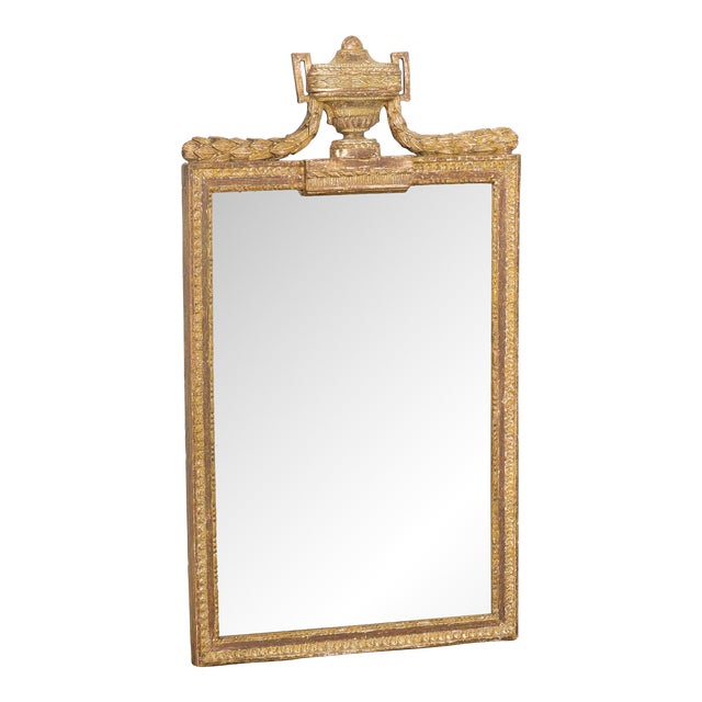 Gold Gilt Swedish Mirror, Circa 1820 For Sale