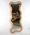 2000 - 2009 Large Wavy Rattan Mirror For Sale - Image 5 of 14