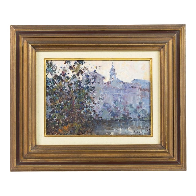 Jaime Murteira, Landscape, 1970s, Oil Painting, Framed For Sale